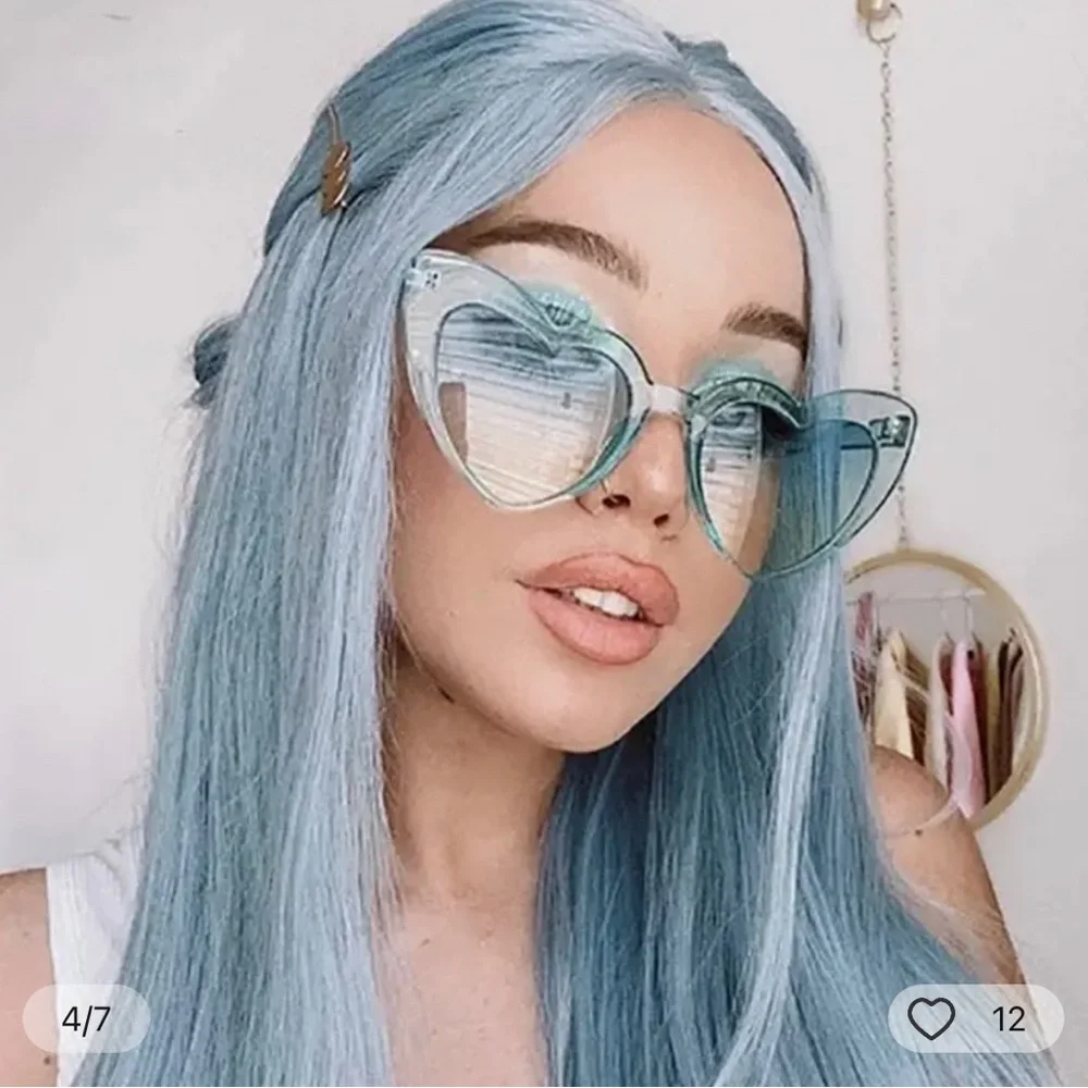 Teens Heart Sunglasses with Be Kind Case - Supercute! Great Gift
